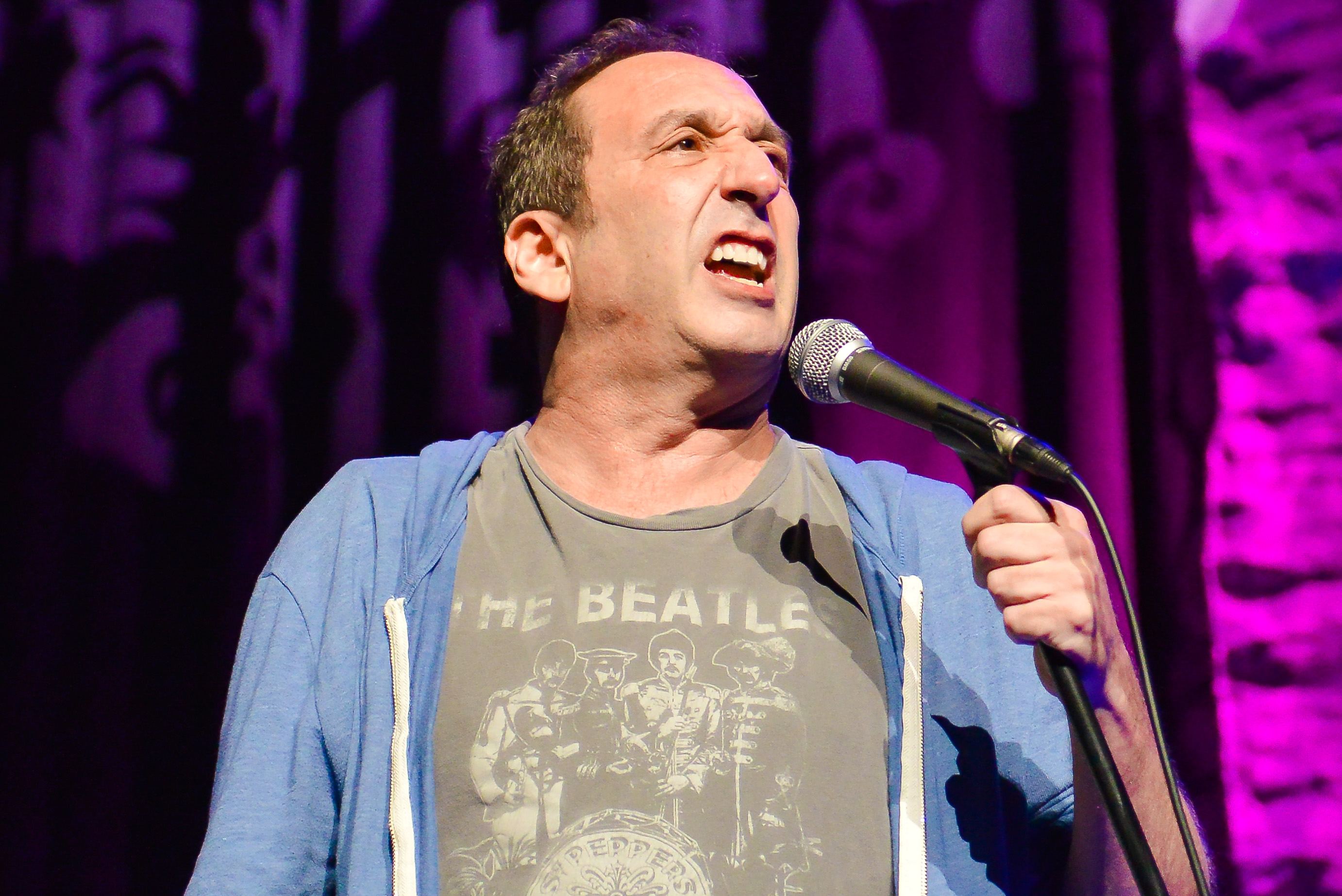 Jeremy Hotz on stage